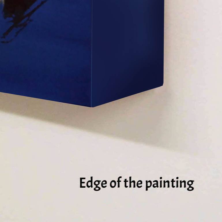 Original Abstract Expressionism Abstract Painting by Paresh Nrshinga Frsa