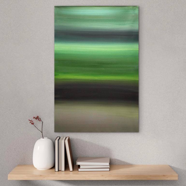 Original Abstract Expressionism Abstract Painting by Paresh Nrshinga Frsa