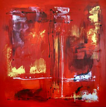Original Abstract Expressionism Abstract Paintings by Paresh Nrshinga