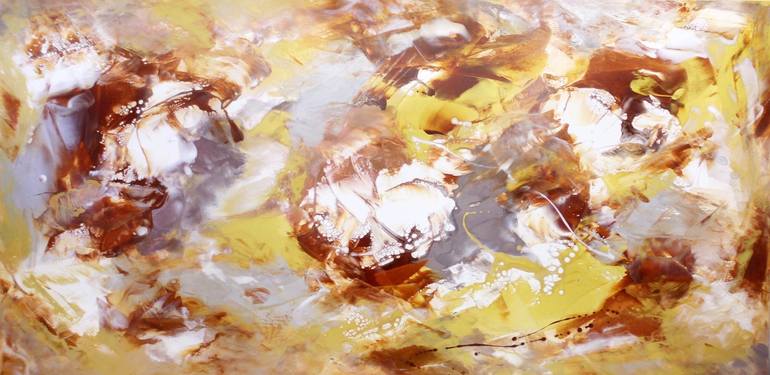 Original Art Deco Abstract Paintings by Paresh Nrshinga Frsa