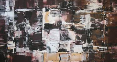 Original Abstract Expressionism Abstract Paintings by Paresh Nrshinga