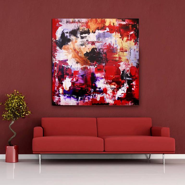 Original Abstract Painting by Paresh Nrshinga