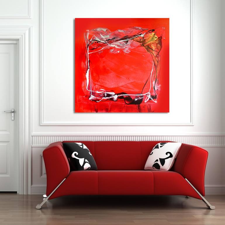 Original Abstract Painting by Paresh Nrshinga