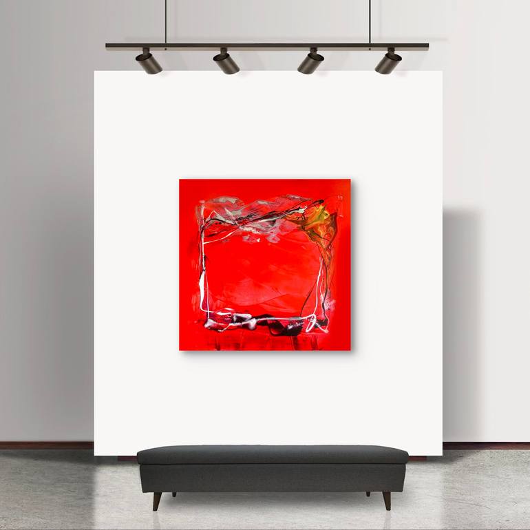 Original Abstract Expressionism Abstract Painting by Paresh Nrshinga Frsa