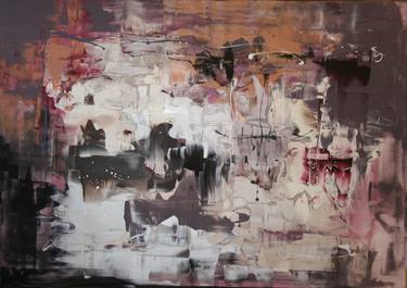 Original Abstract Expressionism Abstract Paintings by Paresh Nrshinga