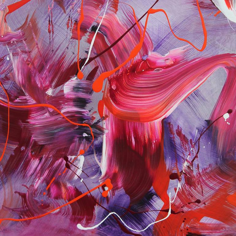 Original Abstract Expressionism Abstract Painting by Paresh Nrshinga Frsa