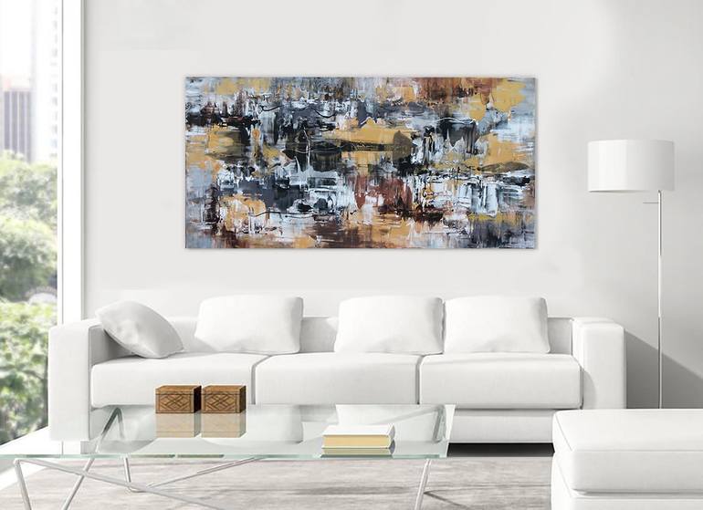 Original Abstract Painting by Paresh Nrshinga