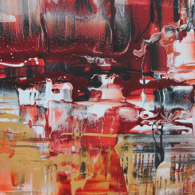 Original Abstract Expressionism Abstract Painting by Paresh Nrshinga Frsa