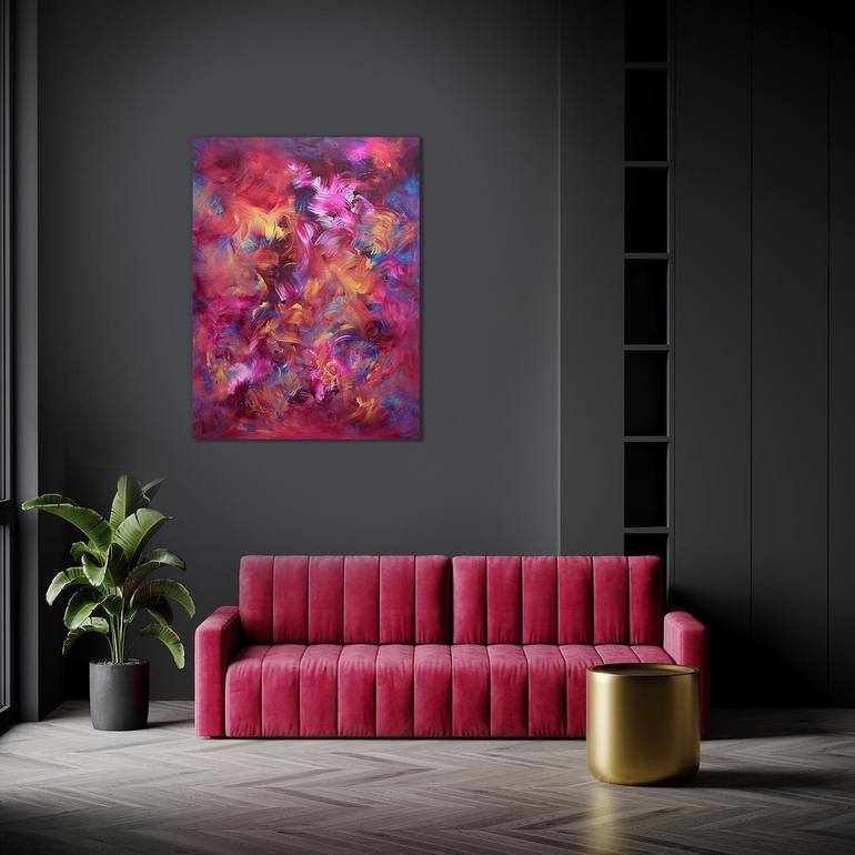 Original Abstract Painting by Paresh Nrshinga