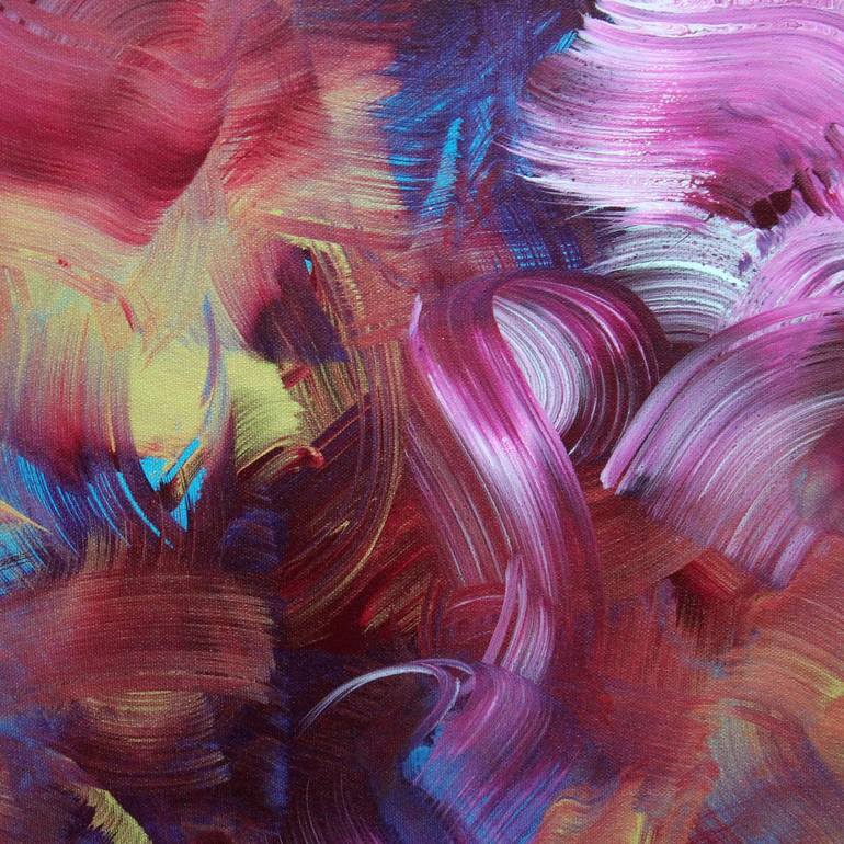 Original Abstract Expressionism Abstract Painting by Paresh Nrshinga Frsa