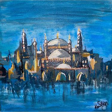 Print of Abstract Religion Paintings by Aaiza Ahmed