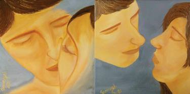 Original Love Painting by Somayeh HATAMZADEH