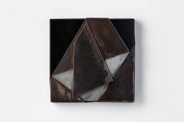 Original Minimalism Geometric Sculpture by Tamara Dragan