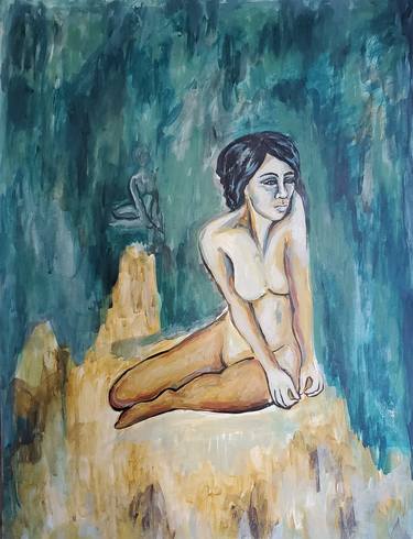 Original Figurative Nude Paintings by Sian Woodward