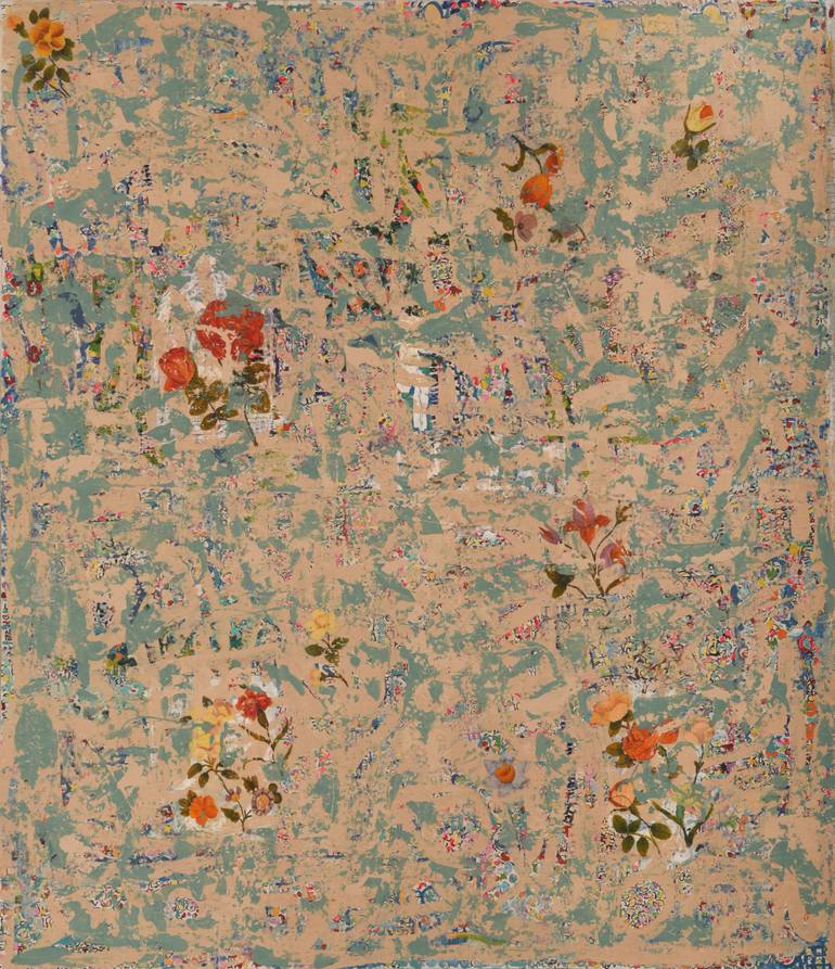 Original Abstract Painting by Mina Katebi