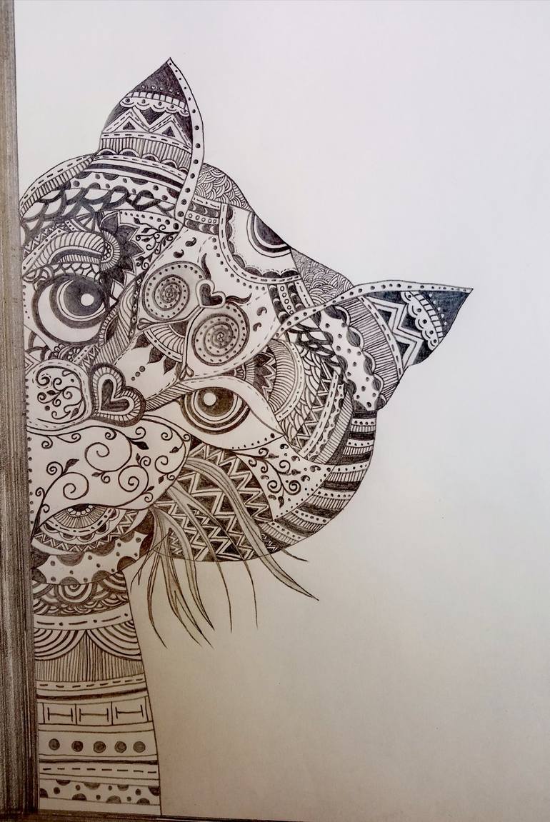 Doodle art Drawing by Angel Eyes | Saatchi Art