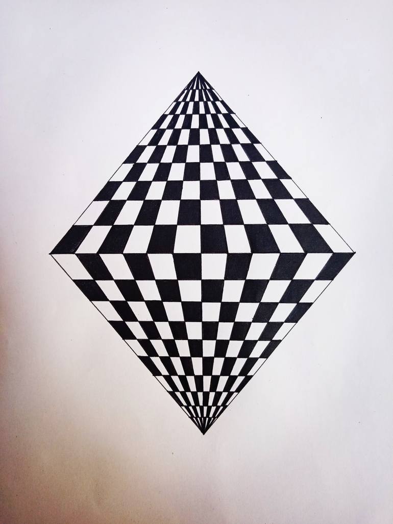 Geometric art Drawing by Angel Eyes | Saatchi Art