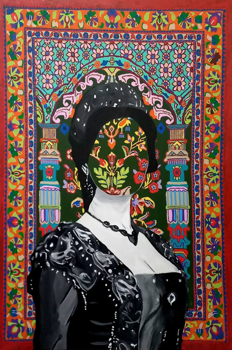 Print of Contemporary Portrait Paintings by Burcu Panahi