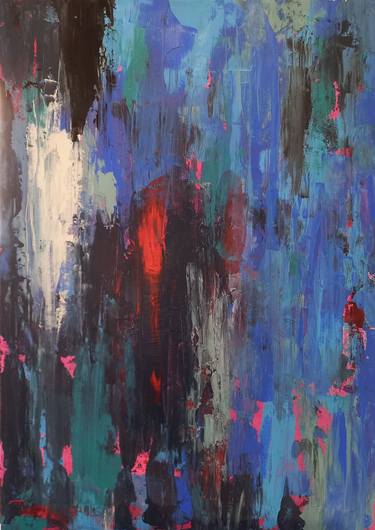 Original Abstract Paintings by Burcu Panahi