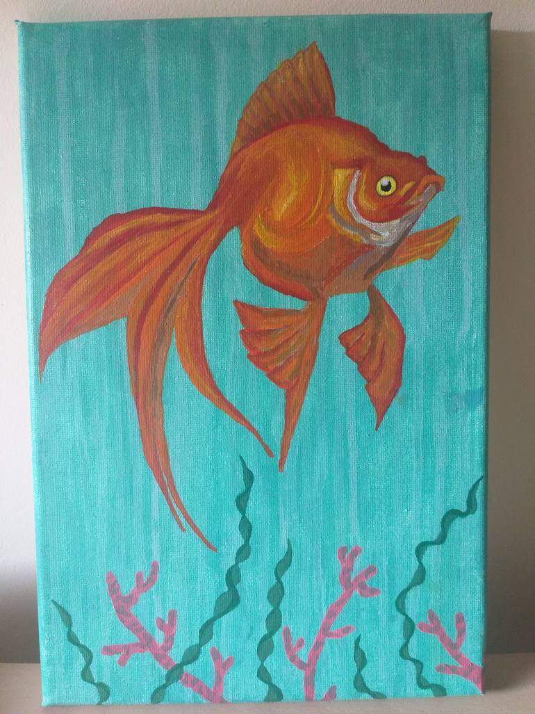 Original Realism Animal Painting by Haneen Wajid