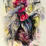 Colourful rooster