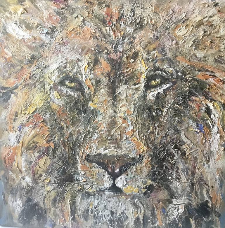 Original Animal Painting by Raissa Leonova