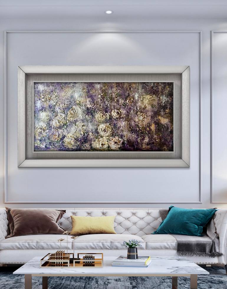 Original Abstract Painting by Raissa Leonova