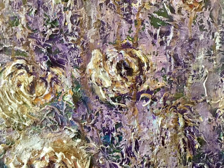 Original Abstract Painting by Raissa Leonova