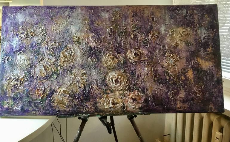 Original Abstract Painting by Raissa Leonova