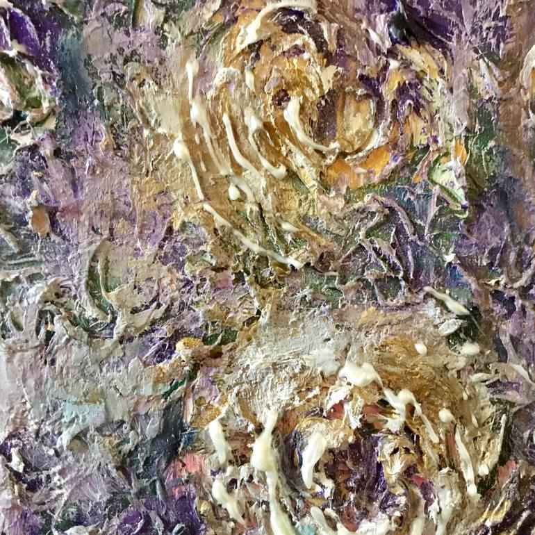 Original Abstract Painting by Raissa Leonova