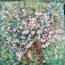 Textured oil painting