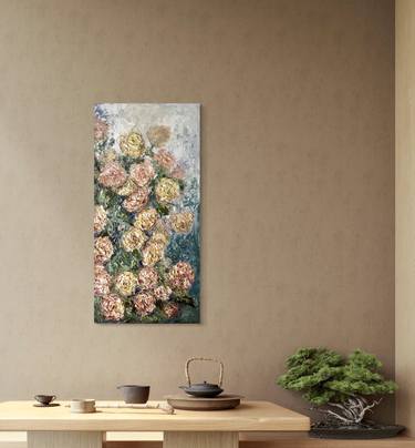 Original Impressionism Floral Paintings by Raissa Leonova