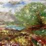 Impressionistic landscape