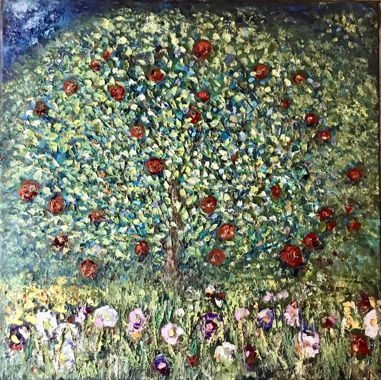 Print of Art Deco Landscape Paintings by Raissa Leonova