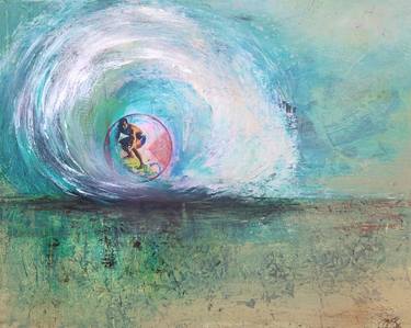 Print of Abstract Sports Paintings by michele Morgan
