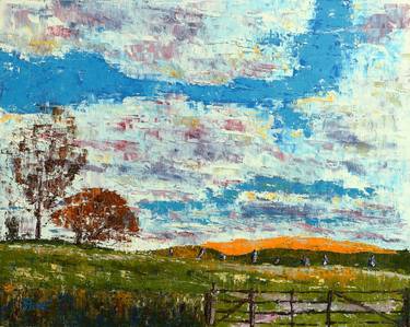 Original Impressionism Landscape Paintings by Steve Zimmerman