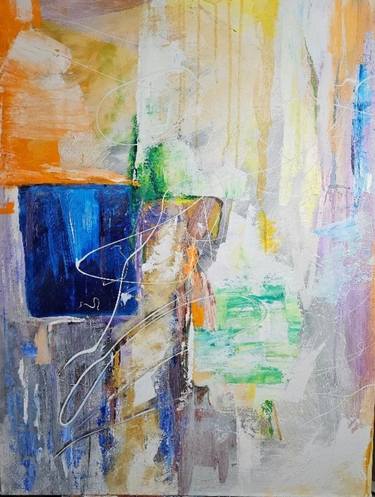 Original Abstract Paintings by Edward DelForno