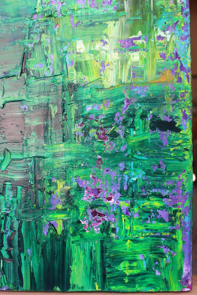 Original Abstract Expressionism Abstract Painting by Lisa Finlayson