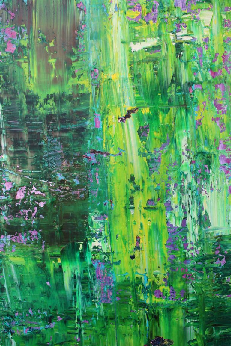 Original Abstract Expressionism Abstract Painting by Lisa Finlayson