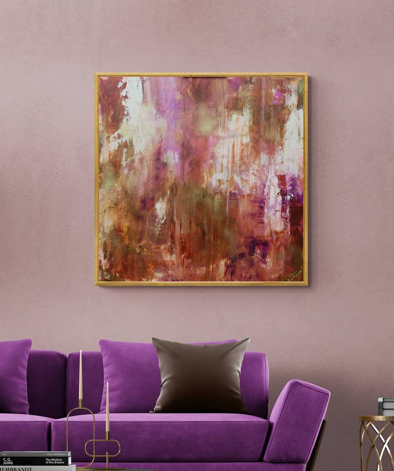 Original Abstract Expressionism Abstract Painting by Lisa Finlayson