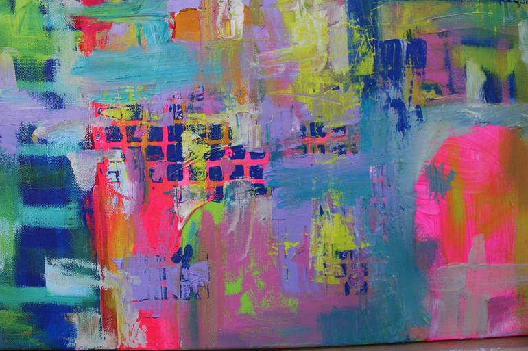 Original Abstract Painting by Lisa Finlayson