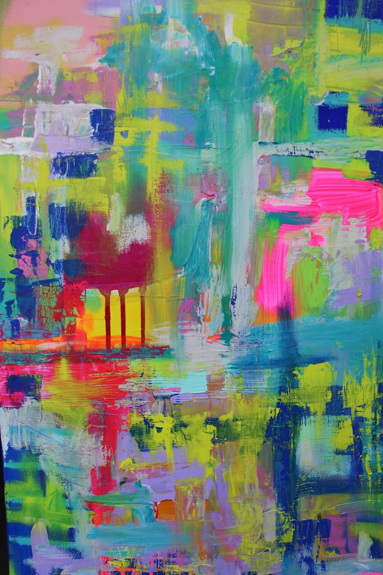 Original Abstract Painting by Lisa Finlayson