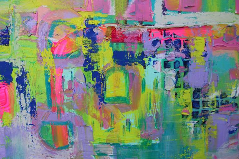Original Abstract Painting by Lisa Finlayson