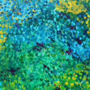 "Visitor in the Garden"