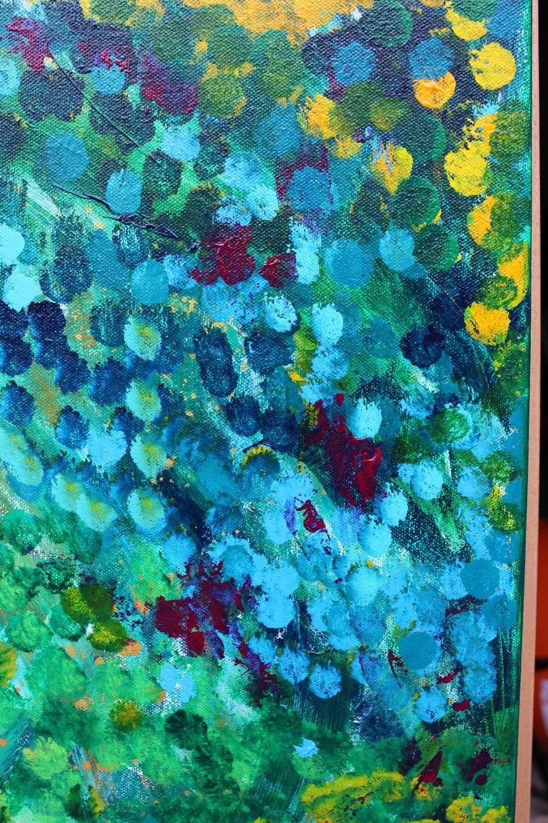 Original Abstract Expressionism Abstract Painting by Lisa Finlayson