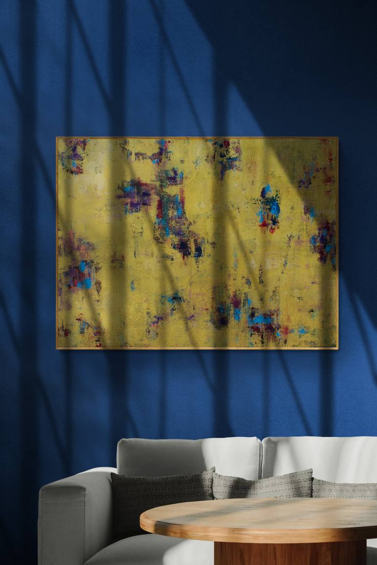 Original Abstract Expressionism Abstract Painting by Lisa Finlayson