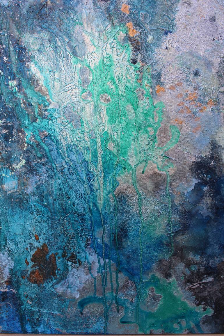 Original Abstract Expressionism Abstract Painting by Lisa Finlayson