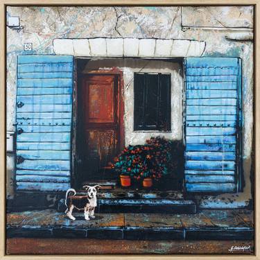 Original Contemporary Dogs Paintings by Geoff Cunningham