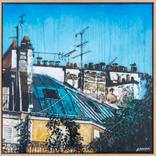 Zinc & Chimneys 1 by Geoff Cunningham