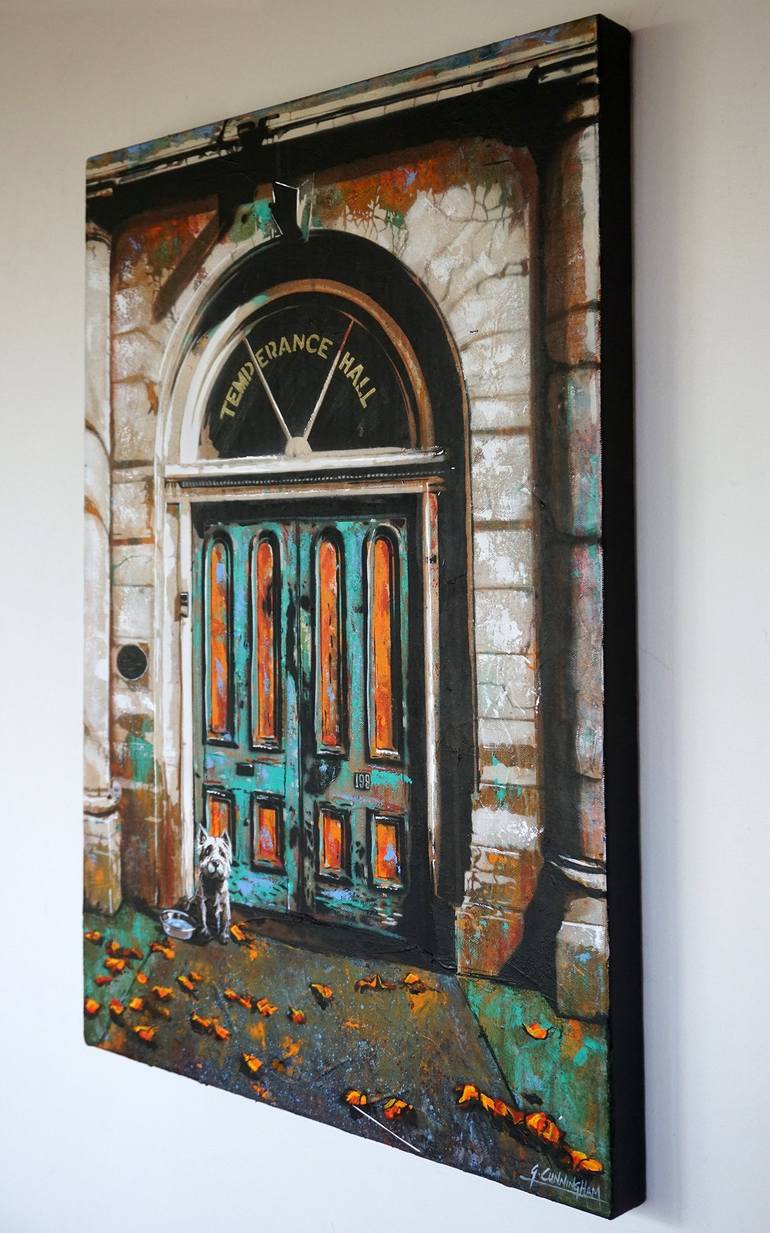 Original Architecture Painting by Geoff Cunningham